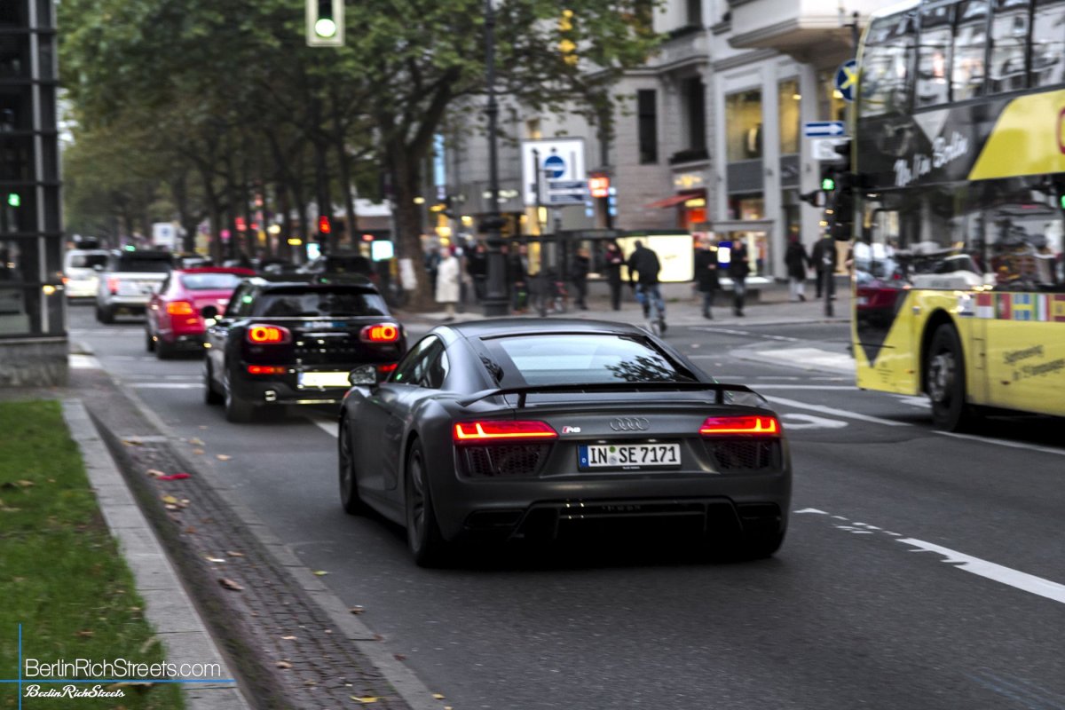 Audi R8 V10 Plus (2016) spotted in Berlin — BerlinRichStreets
